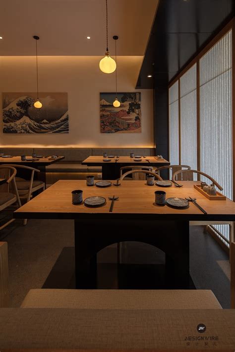 【餐饮】藤原布二·日式创意料理丨NAYUNDESIGN|空间|家装设计|南京拿云室内设计_原创作品-站酷ZCOOL