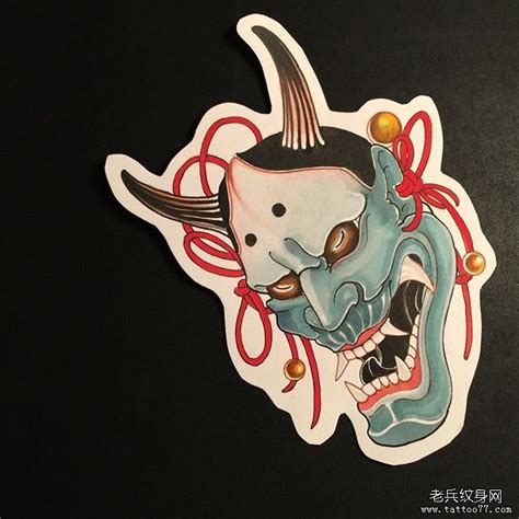 般若纹身素材图片
