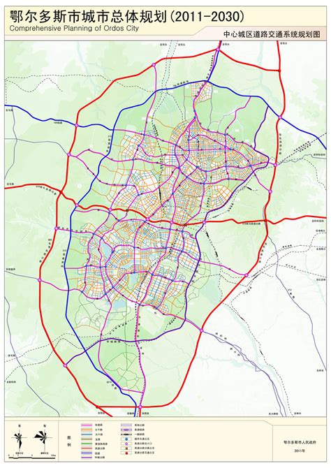 鄂尔多斯市地图图片