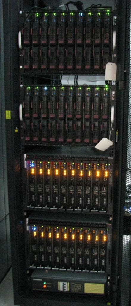 刀片式计算机服务器集群 - 综合科研仪器共享中心