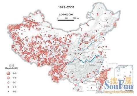 你住在地震带上吗？中国地震带分布图