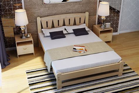 实木床厂家供应双人床1.8米现代简易实木单人木床成人出租床批发-阿里巴巴