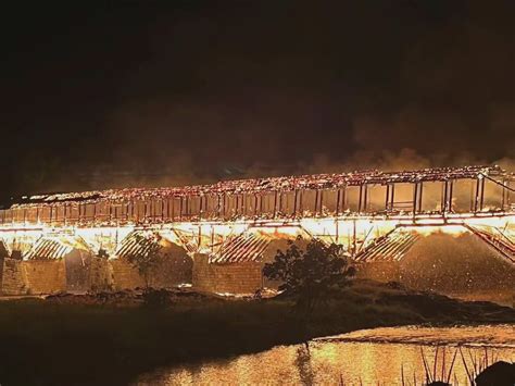 900岁万安桥毁于大火！防患于未燃才能确保国宝万安