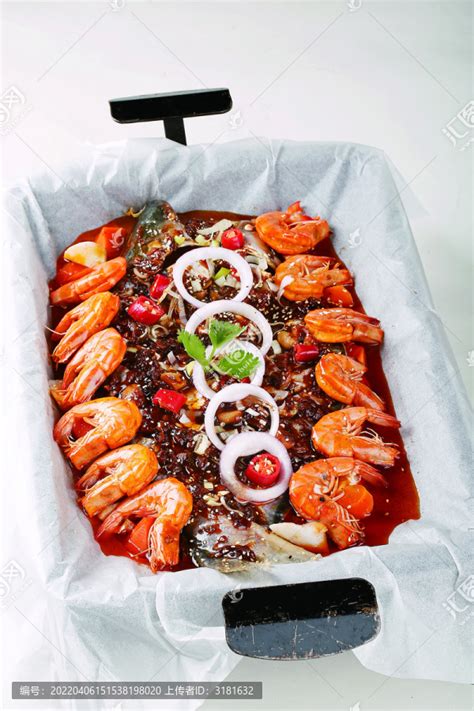 鱼纸包虾,中国菜系,食品餐饮,摄影素材,汇图网www.huitu.com