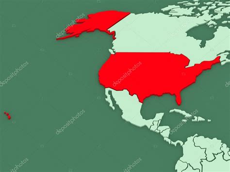 美国的世界地图图片