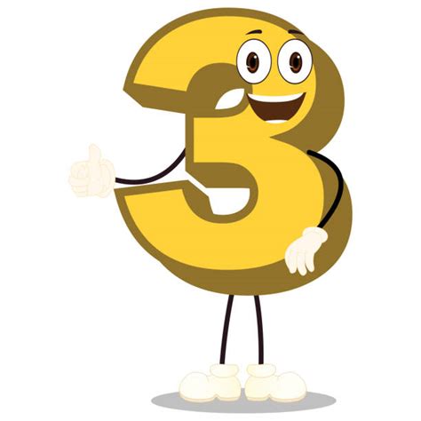 Number Three Clipart