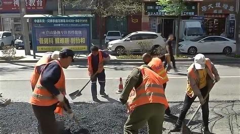 市区市政设施维修工作全面展开_腾讯视频