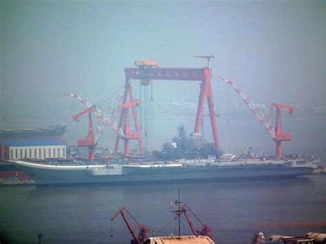 外媒：解放军在长兴岛船厂开工建6艘航母(图) 国内要闻 烟台新闻网 胶东在线 国家批准的重点新闻网站