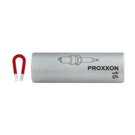 Proxxon - 1/2 Zündkerzen-Steckschlüsseleinsatz mit Magneteinsatz, 18 mm - 23394