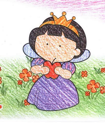 可爱的小公主简笔画怎么画-露西学画画