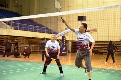 离退休处工会组队参加校羽毛球比赛-太原理工大学离退休工作网