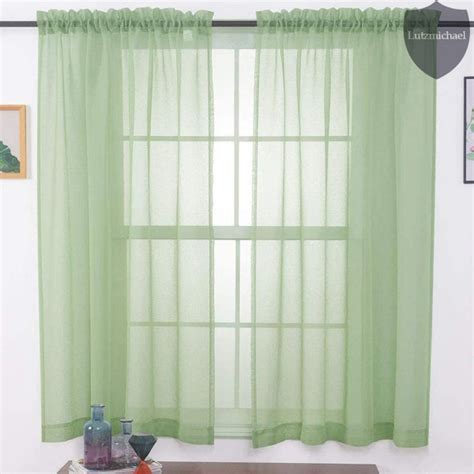 Homlpope Polyester Semi-Sheer Curtain Pair | Wayfair