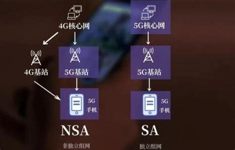 NSA与SA区别，NSA成本低延迟大（SA成本高使用更佳）_探秘志