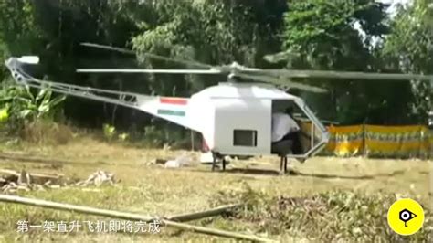 印度电焊工用SUV发动机自制直升机 真的能上天 _凤凰网视频_凤凰网