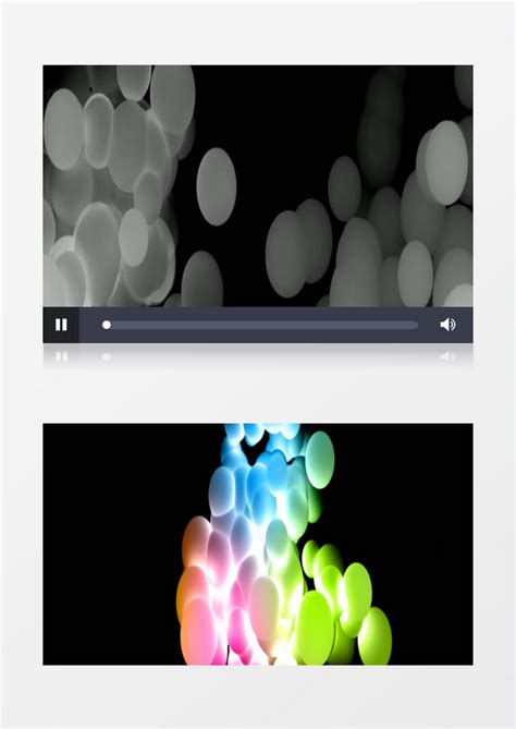 动画动态动感方块气泡光波动感炫彩背景视频素材模板下载_视频背景_图客巴巴