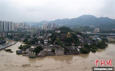 重庆主城中心城区水势回落 5个水文站水位仍超保-新华网
