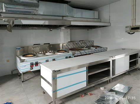 大型食堂厨房工程[报价_设计_方案_效果图]_驰能八吉星商厨工程