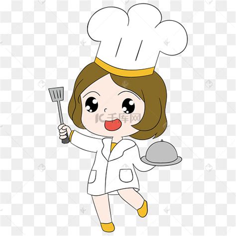 卡通小厨师图片免费下载_PNG素材_编号vgpik8kmv_图精灵