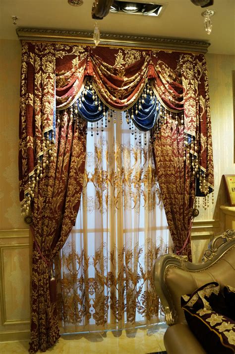 今年最流行的窗帘款式,窗帘客厅高档大气,2021客厅窗帘新款_大山谷图库