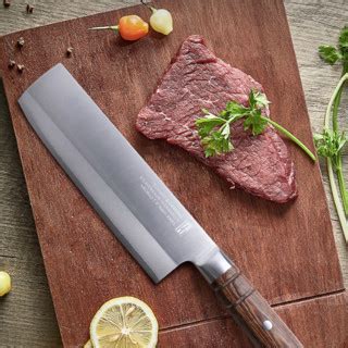 tuoknife 拓 黑将系列 DQ01B-1 菜刀(大马士革钢材、19cm)【报价 价格 评测 怎么样】 -什么值得买