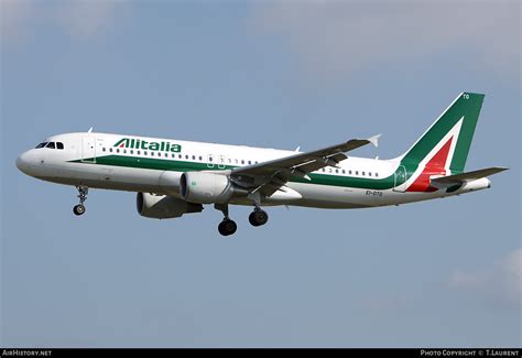 Aircraft Photo of EI-DTO | Airbus A320-216 | Alitalia | AirHistory.net ...