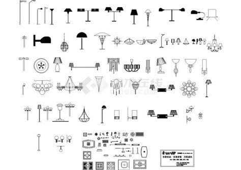 灯具图例符号大全图片