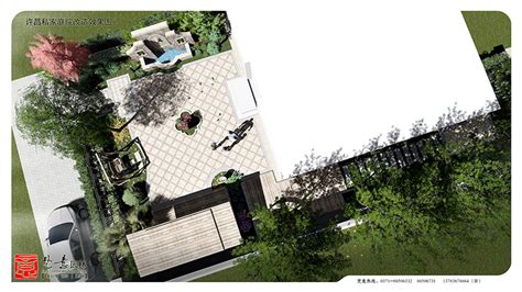 别墅庭院设计：许昌庭院景观设计案例-河南梵意园林景观设计公司