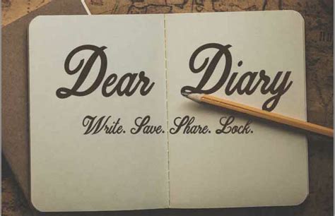 Dear Diary | Devpost