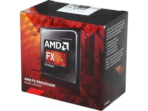 AMD FX8350 FX 8350 CPU Black Edition FD8350FRW8KHK 4GHz AM3+ 8-Core ...