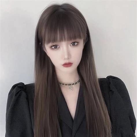 甜美女生两人头像