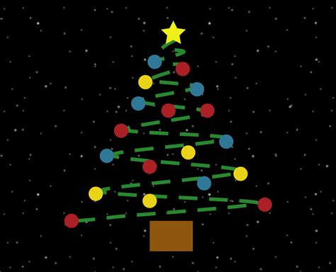 html圣诞节圣诞树代码，css圣诞树代码旋转_墨鱼部落格