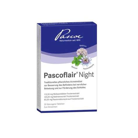 PASCOFLAIR Night überzogene Tabletten | 16708936 | Schlafstörungen ...