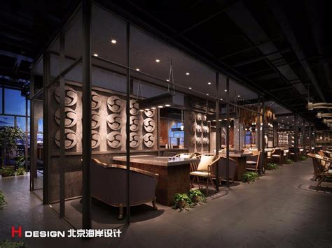 汉拿山烤肉店室内设计案例—北京海岸设计出品_海岸设计-站酷ZCOOL