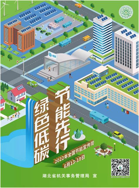 2022年湖北省公共机构节能宣传周海报正式发布-鄂州市机关事务服务中心