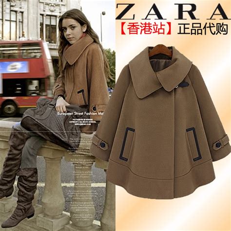 zara女装香港代购欧洲站2013秋冬新款欧美大图片