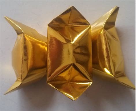 长方形之金元宝折纸教程(金元宝的折法 长方形 折纸) | 抖兔教育