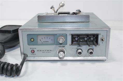 Heathkit HW-2036A Vintage 2M FM Transceiver Radio With Mic EL4063 | eBay