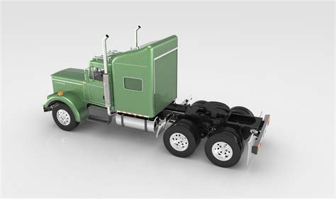 3D模型-现代军用卡车模型-M0003563121-炫云云模型网
