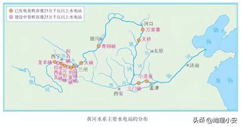 黄河流域图图片