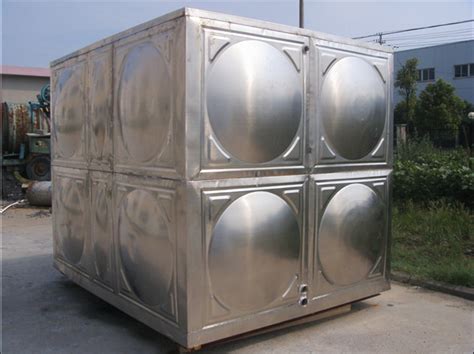 不锈钢水箱厂家直销 组合双层保温水箱价格 焊接方形消防水箱304_CO土木在线