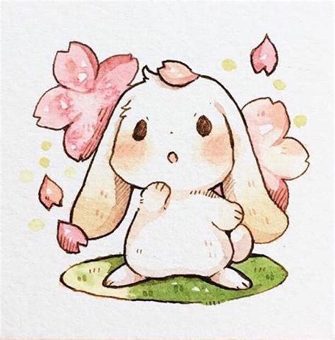 动漫头像萌兔图片