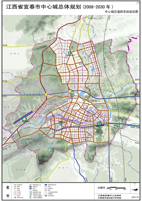 宜春市行政区划地图：宜春市辖1个区、6个县、代管3个县级市分别是哪些？