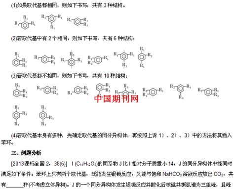 高考有机化学二轮复习同分异构体书写知识点 _高考网