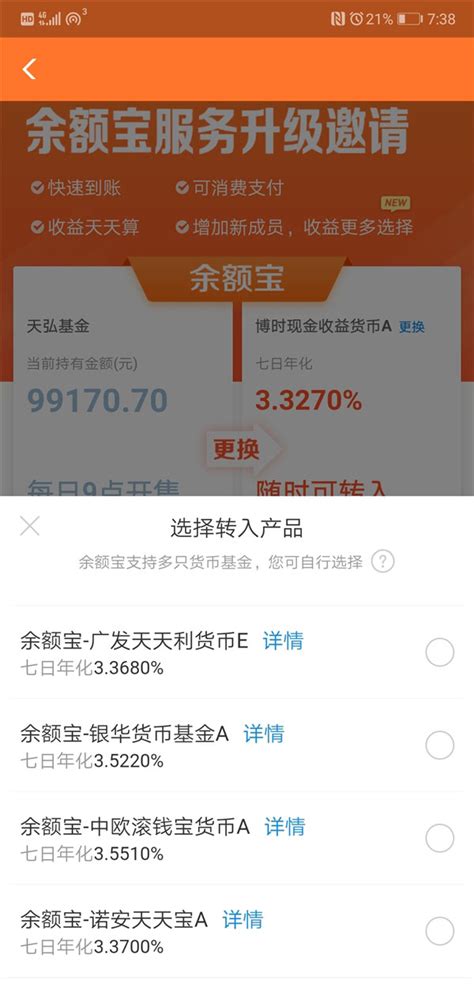 余额宝接入货币基金增至9只 仅3只收益超3.5%_中国电子银行网