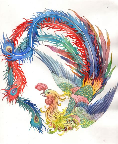 凤凰图腾图片