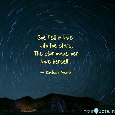 She fell in love with th... | Quotes & Writings by Dishari Ghosh ...