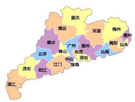 广东省各市电子地图_word文档在线阅读与下载_无忧文档