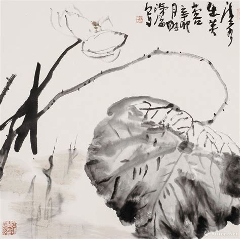 清水出芙蓉_花鸟作品在线展_尹沧海作品展_尹沧海在线作品_尹沧海官方网站-雅昌艺术家网