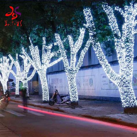 室内户外安装树木缠绕灯 城市亮化树木亮化灯 LED灯串灯带