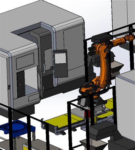 全自动化数控机床上下料3D模型下载_三维模型_SolidWorks模型 - 制造云 | 产品模型